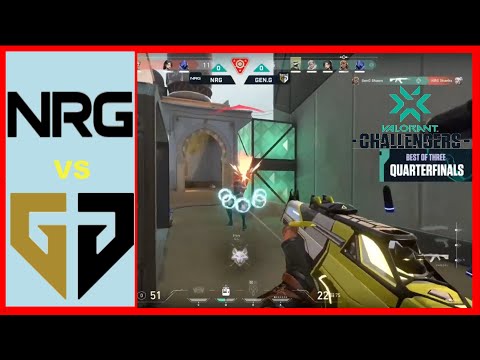 NRG vs GEN G - All Highlight - Valorant VCT 2021: North America Stage 1 - Challengers 1 - Qualifier