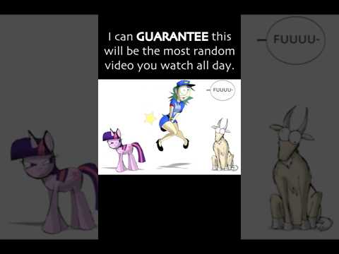 The most RANDOM video you will see all day.