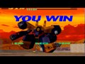623 Virtual On ARC Bosses 2 2 Jaguarandi Gameplay