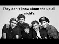 One Direction They Don't Know About Us Lyrics and Pictures thumbnail 3