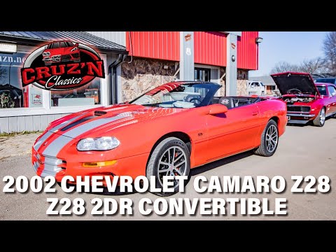 2002 Chevrolet Camaro (CC-1819682) for sale in Spirit Lake, Iowa