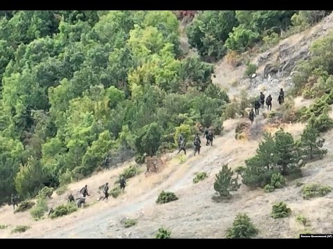 Novi snimak drona tokom napada u Banjskoj na severu Kosova