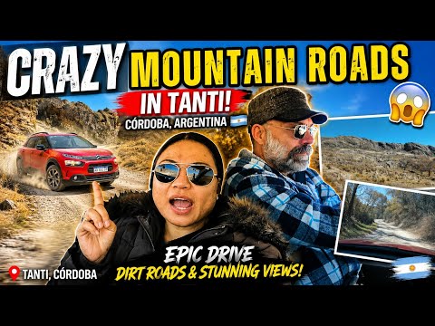 We Took the Dirt Road Into the Mountains of Tanti! 🚗⛰️🇦🇷 Cordoba Argentina 