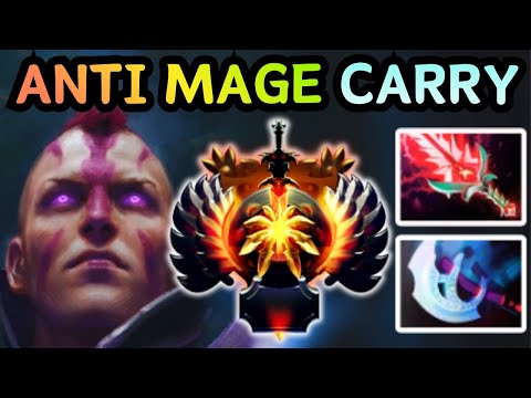 🔥 NEW PATCH 7.40 !!! ANTI MAGE CARRY TOO FAST, TOO RICH | DOTA 2 GAMEPLAY 🔥