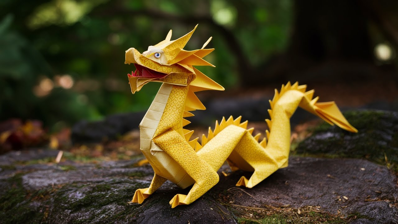 Origami Chinese Dragon: How to Fold a Majestic Paper Dragon