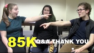 HUGO POLE DANCES!?!?! Q&A video with Gwen and Hugo