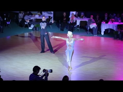 Marek Bures - Anastasiia Iermolenko Khadjeh-Nouri | DSFO Megeve 2016 | WO LAT - solo Samba