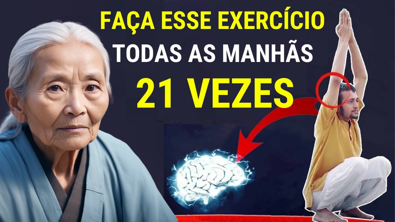 Este exercício MUDARÁ sua vida completamente | Todas as manhãs 21 vezes