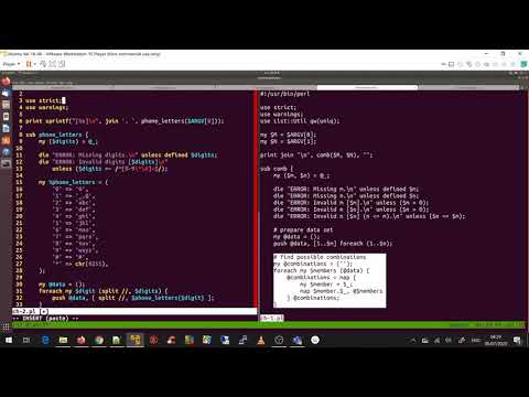 Perl Weekly Challenge - 067 (Task #2: Letter Phone)