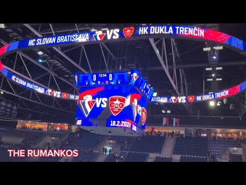 ICE HOCKEY: HK Dukla Trenčín versus HC Slovan Bratislava | Zimný štadión Ondreja Nepelu Feb 18, 2024