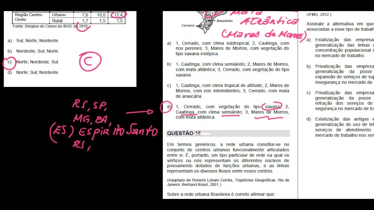 unicamp 2014 1 fase q12 18 geografia HD