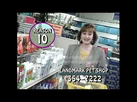Landmark Pet Shop Top 10 Reasons Commercial 1996