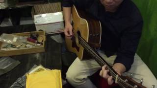 Video thumbnail for Test Fishman Prefix Problend trên Taylor 214ce by Binh Dao Guitar Workshop