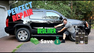 Raptor bed liner rust repair