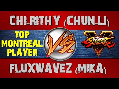 Street Fighter 5 CHI-RITHY (CHUN-LI) VS FLUXWAVEZ (MIKA) (X3) TOP MTL RANKED MATCH - HD