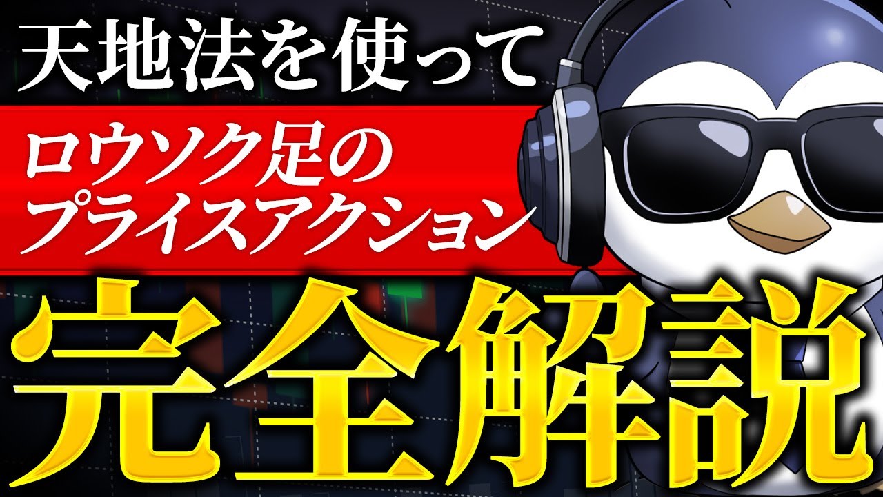 【神回】ロウソク足のプライスアクションの全貌をこの動画で一挙解説します。