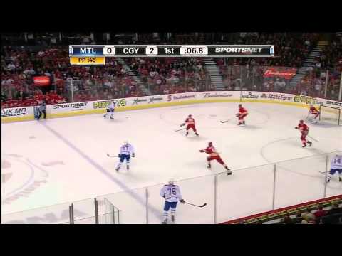 Montreal Canadiens Vs Calgary Flames  - 03/06/2012
