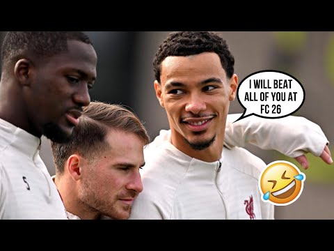 20 Miniutes Straight Of Liverpool COMEDY Moments In Training🤣