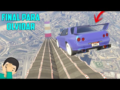 HAGO ALGO EPICO EN ESTA MEGA RAMPA! FINAL INCREIBLE!! - CARRERA GTA 5 ONLINE