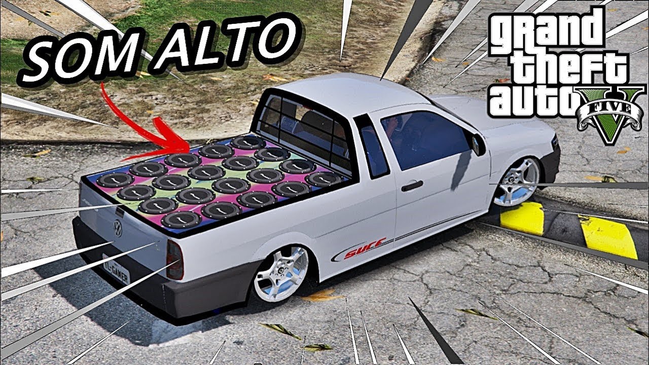 SAVEIRO G5 CROSS REBAIXADA COM SOM - GTA5-Mods.com