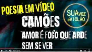 Amor é fogo que arde sem se ver