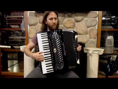 4160 - Black Arpeggio Piano Accordion LMMM 41 120 $3999