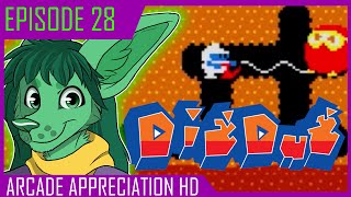 POPPING UNDERGROUND BAD GUYS || Dig Dug (Arcade/MAME) || Arcade Appreciation #28