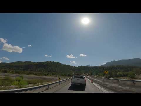 Pt18: Cañete to Argentina Border Bio Bio Chile Andes Mountains Epic 4K EPIC Scenic Road Trip Tour