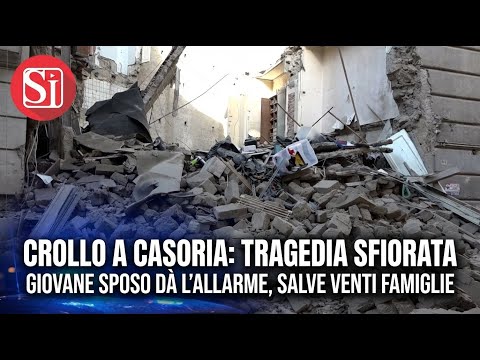 Building collapses in Casoria: tragedy averted at the last second!
