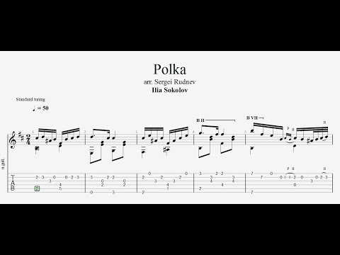 Ilia Sokolov - Polka - Tab