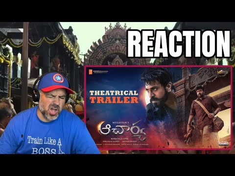 Acharya Trailer REACTION - Megastar Chiranjeevi, Ram Charan,Koratala Siva,Mani Sharma,Niranjan Reddy
