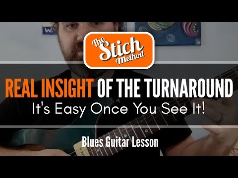 How To Easily Improvise Your Own Blues Turnarounds.