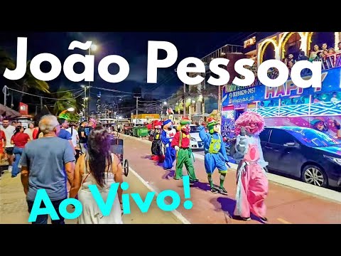 Noite de Terça-Feira na Orla - João Pessoa Ao Vivo! - Brasil