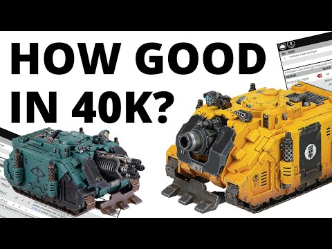 Vindicator Laser Destroyer - Strong or Not in Warhammer 40K? Datasheet and Model Review