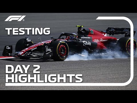 Day 2 Highlights | F1 Pre-Season Testing 2023