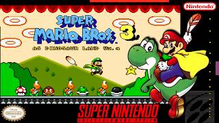 Super Mario Bros 3 as Dinosaur Land v3.4 | SMW Romhack - Longplay