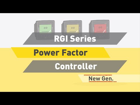 RGI Series New Generation Power Factor Controller
