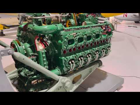 Napier Sabre 24 cylinder aircraft engine
