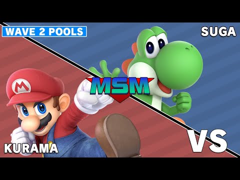 Offline MSM 240 - Armada | Kurama (Mario) VS W8 | Suga (Yoshi) Wave 2 Pools