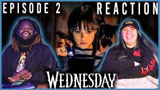 So Much Happening! - Wednesday Episode 2 REACTION!