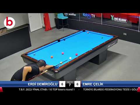 ERDİ DEMİROĞLU & EMRE ÇELİK Bilardo Maçı - 