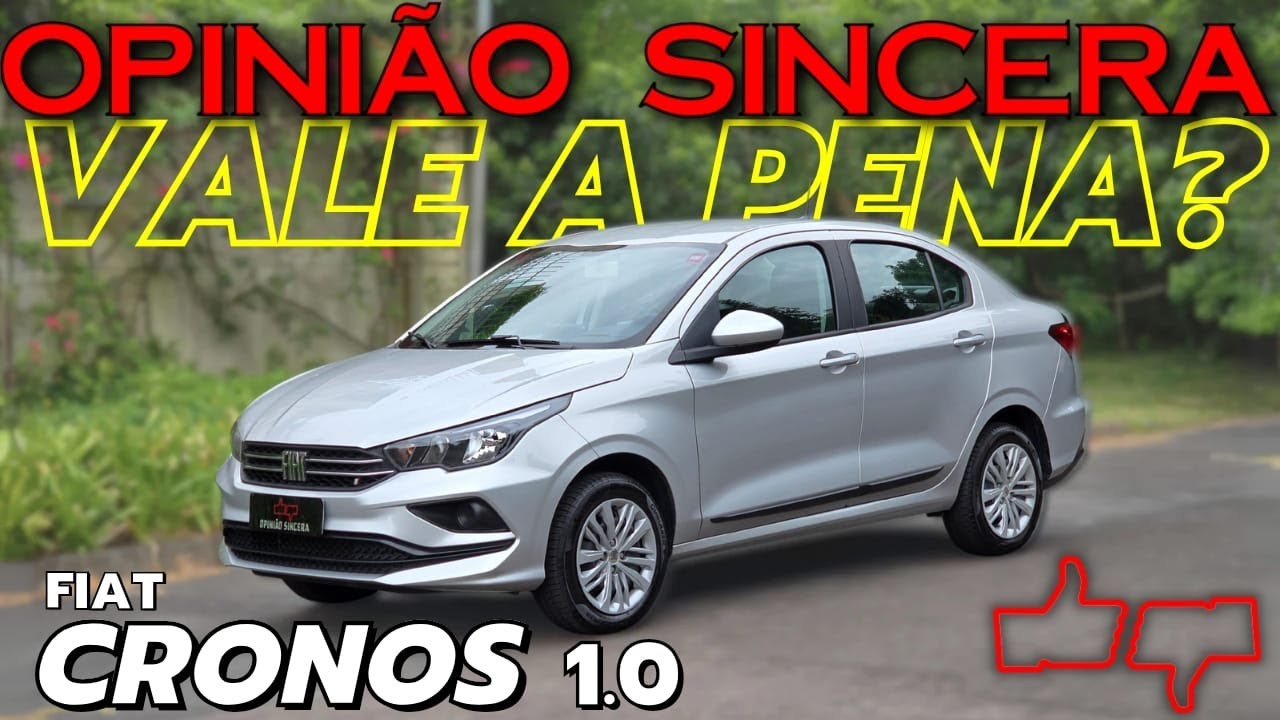 Fiat Cronos 1.0 - versão MAIS BARATA é boa? Consumo, PREÇO, câmbio manual, PROBLEMAS, equipamentos