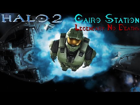Halo 2 Legendary No Deaths Playthrough | Mission 1: Cairo Station