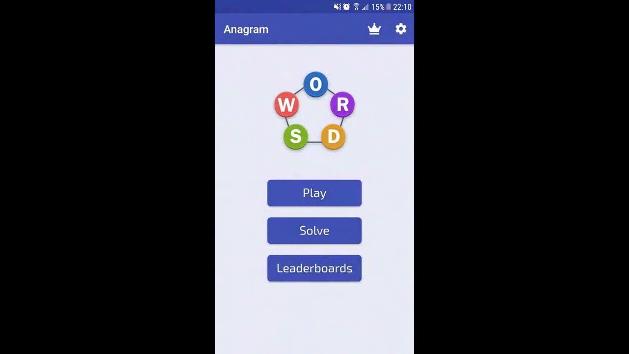 Having fun with letters on Android with Anagram - Words Finder