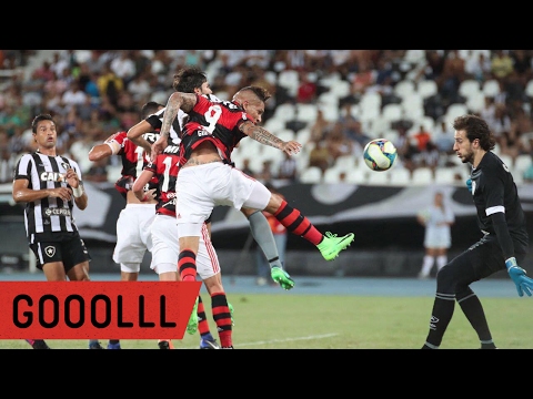 2 x 1 - Gol de Guerrero contra o Botafogo