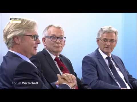 "Der Brexit und die Wirtschaft - Beben mit Langzeitfolgen?" - Forum Wirtschaft am 18.09.16