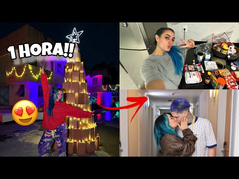 1 HORA DE VLOG- PRIMEIRA FESTA DE NATAL NA MINHA CASA ABANDONADA!!