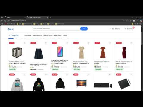 Breve demonstração do sistema