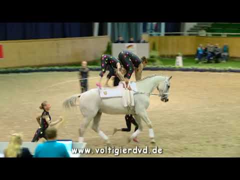 Juniorteam Hoisbüttel - Team 10 - DJM Voltigieren Aachen 2017