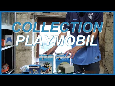 JE VOUS MONTRE NOTRE COLLECTION DE PLAYMOBIL POLICIER DE 1976 A 1982 !